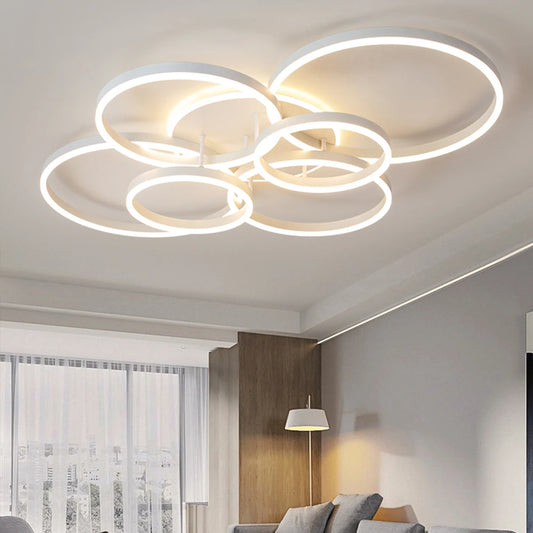 Dimmable LED Ceiling Lamp – Remote Control 5 Sizes