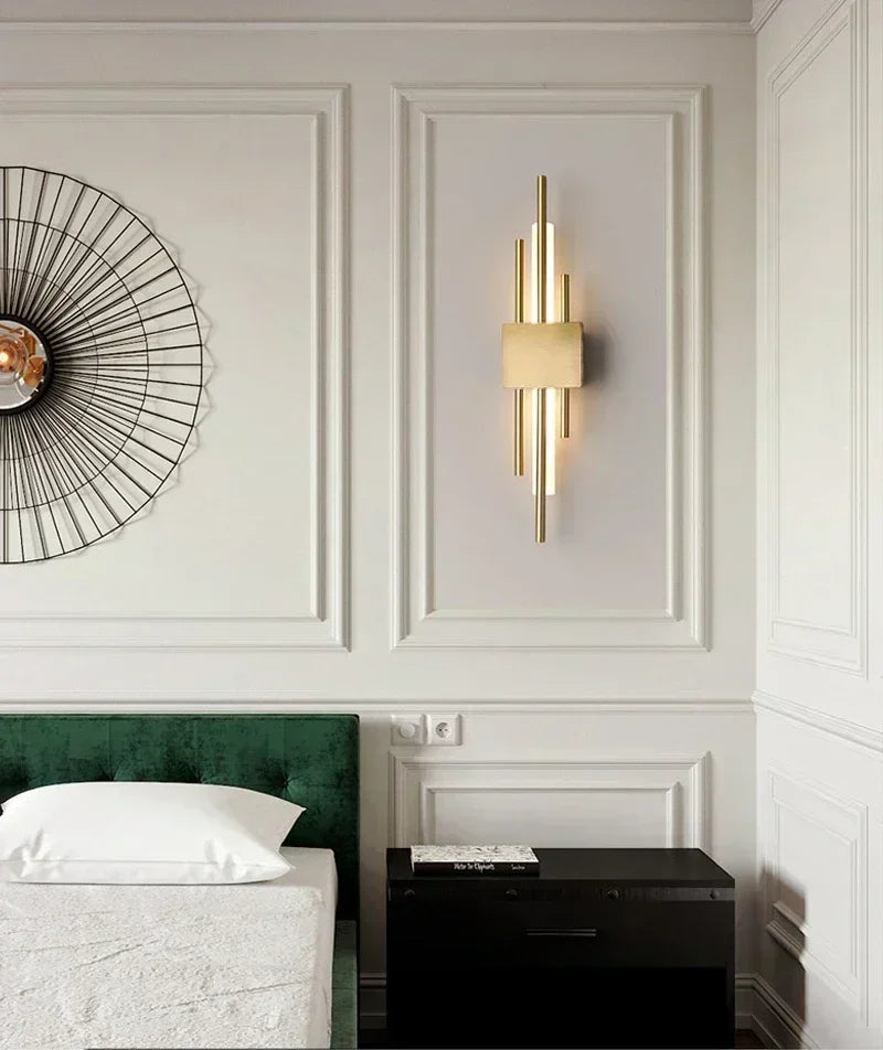 Nordic LED Wall Lamp – Black, Gold or White 6W
