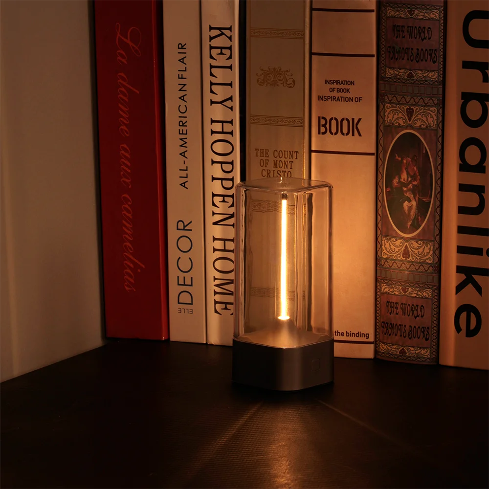 Cordless Magnetic Filament LED Lamp – Rechargeable Atmosphere