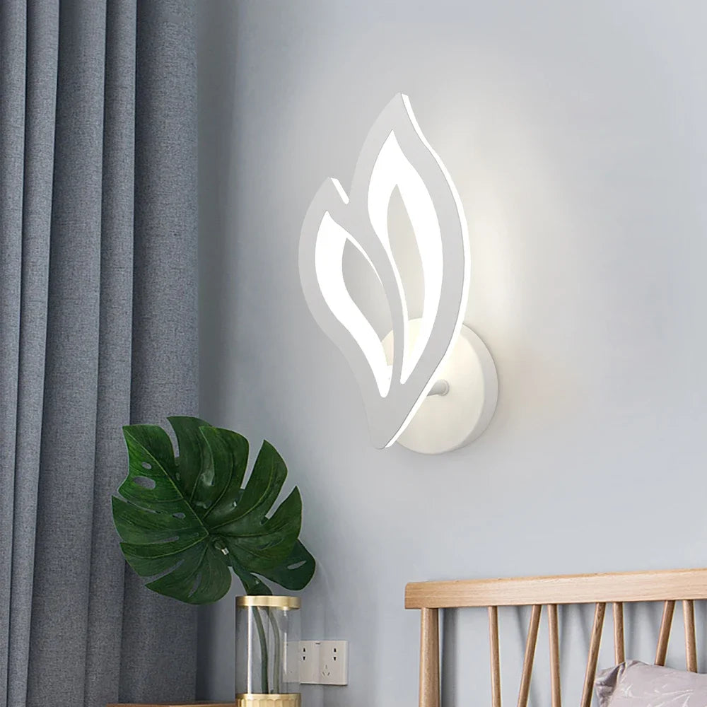 Modern LED Wall Lamp – Touch Switch White