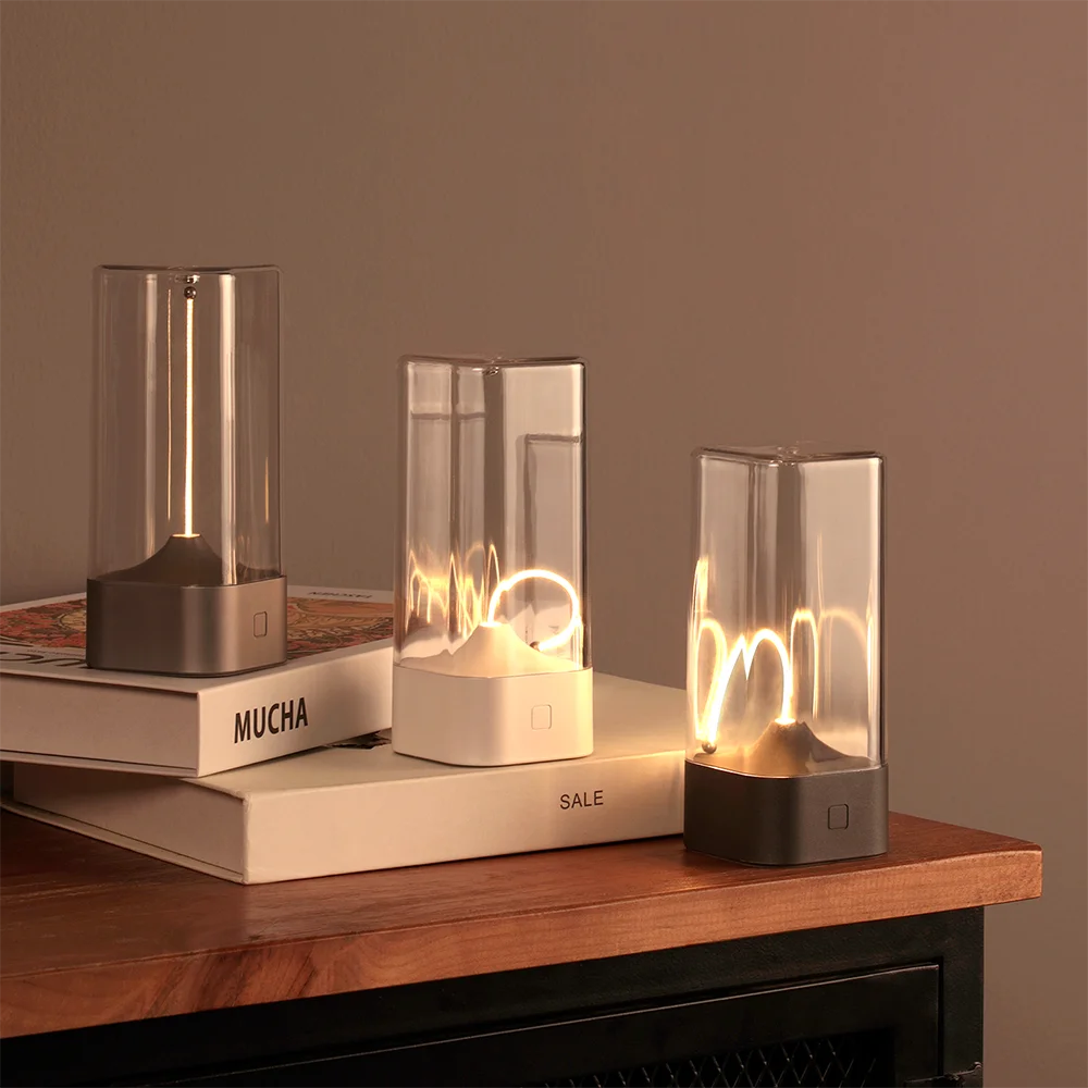 Cordless Magnetic Filament LED Lamp – Rechargeable Atmosphere