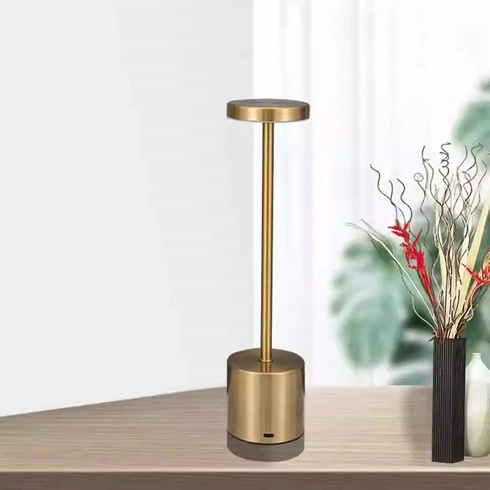 Cordless LED Ambient Table Lamp – 3-Colour Touch Rechargeable