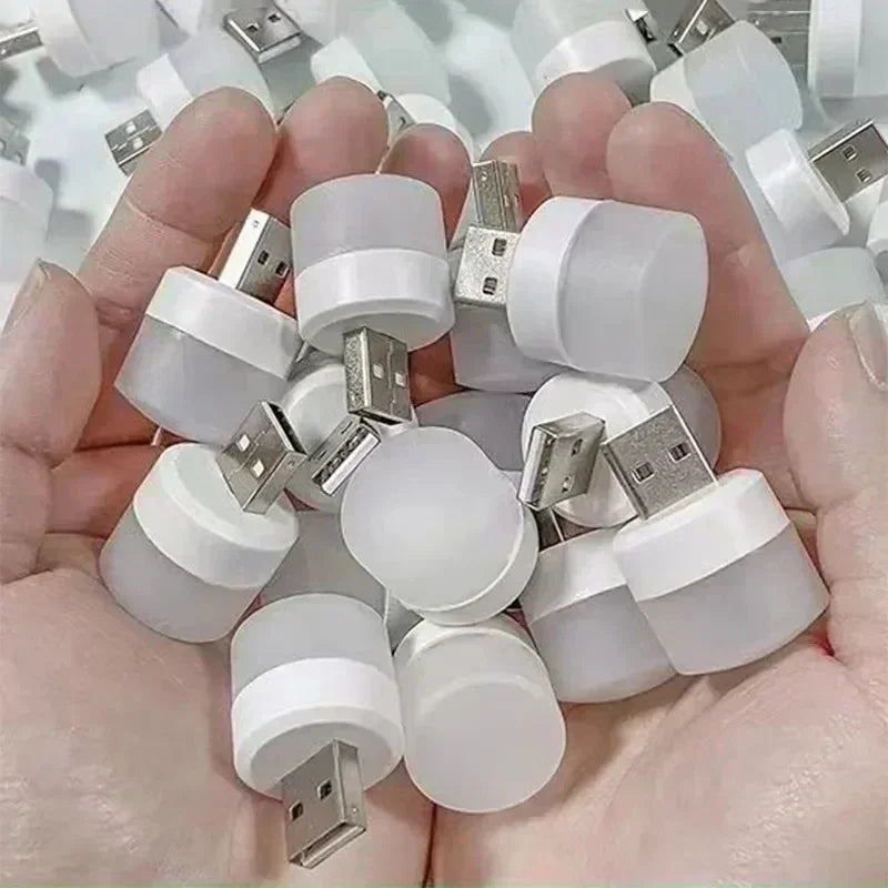 Mini USB LED Reading Light – Warm & Cool White Portable Lamp