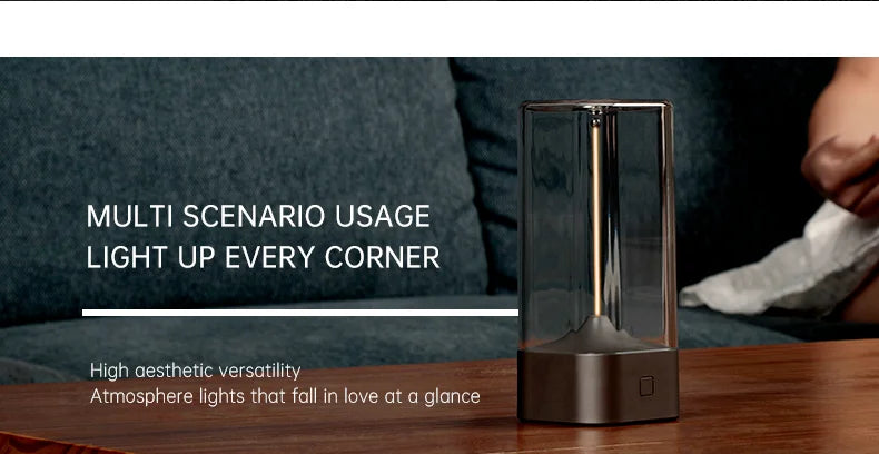 Cordless Magnetic Filament LED Lamp – Rechargeable Atmosphere