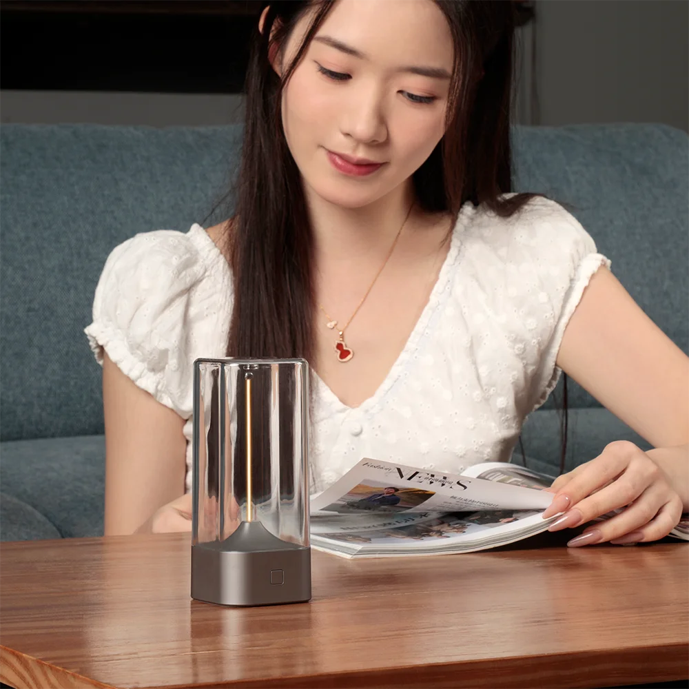 Cordless Magnetic Filament LED Lamp – Rechargeable Atmosphere