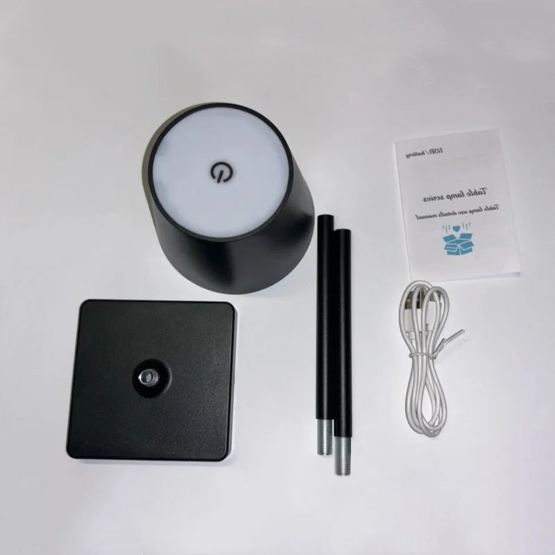 LED Clip Desk Lamp – USB Rechargeable 3-Colour Eye Protection