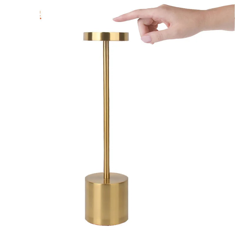 Cordless LED Ambient Table Lamp – 3-Colour Touch Rechargeable