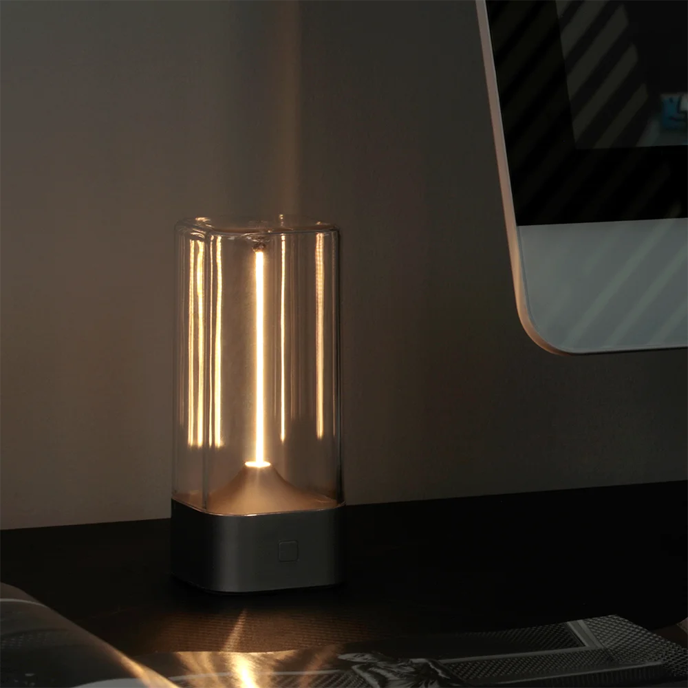 Cordless Magnetic Filament LED Lamp – Rechargeable Atmosphere