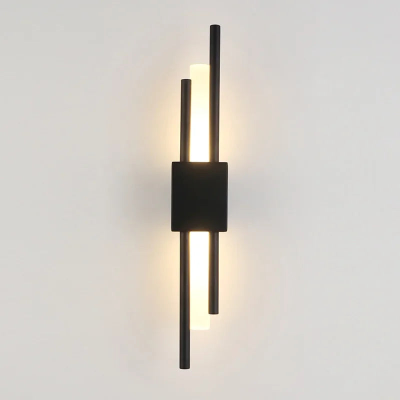Nordic LED Wall Lamp – Black, Gold or White 6W