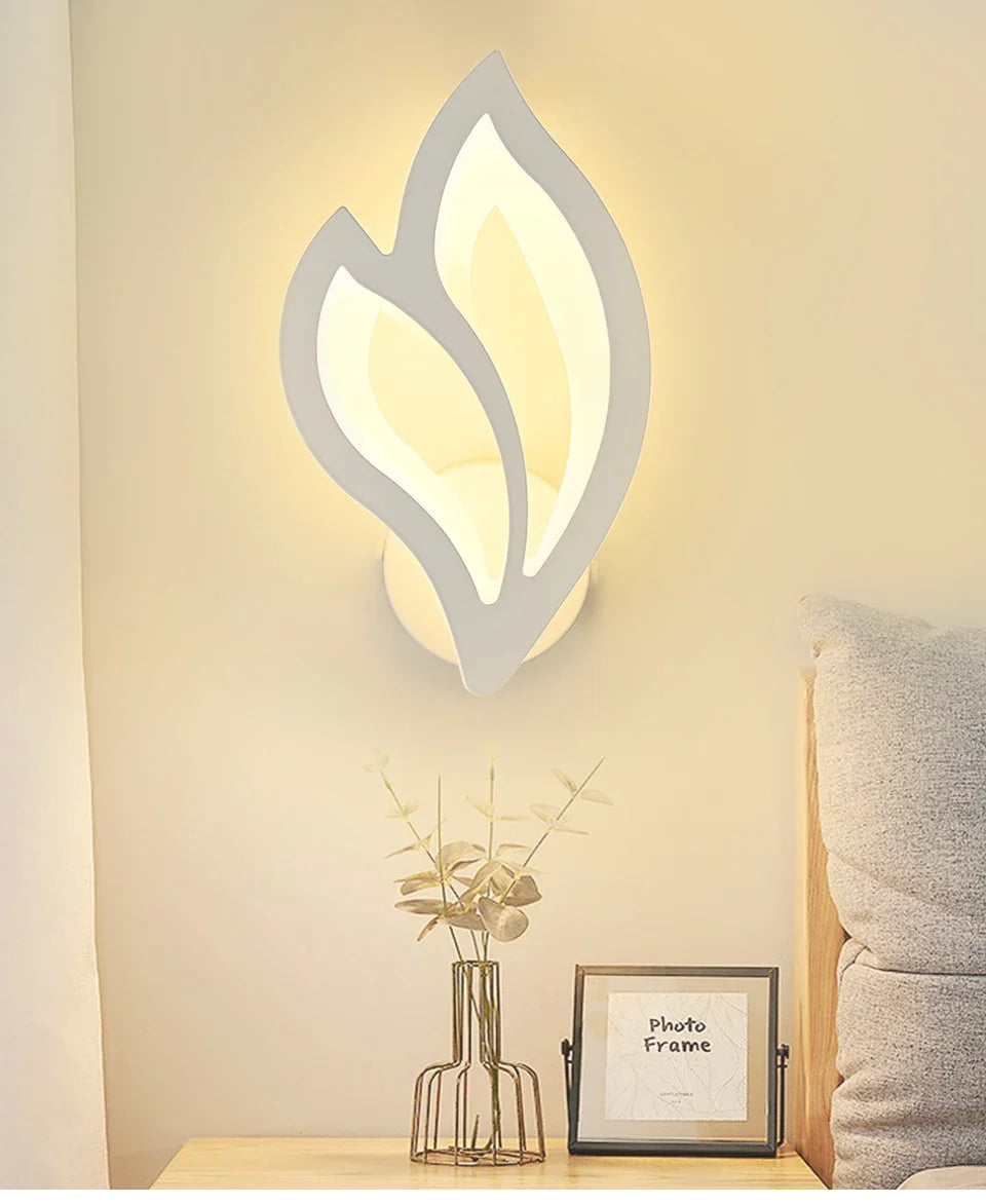 Modern LED Wall Lamp – Touch Switch White