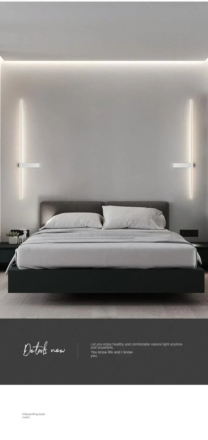 Dimmable LED Strip Wall Lamp – TV Background