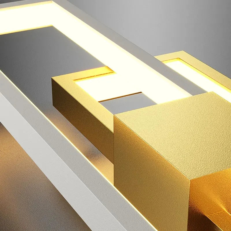 Modern LED Wall Lamp – Black, Gold or White