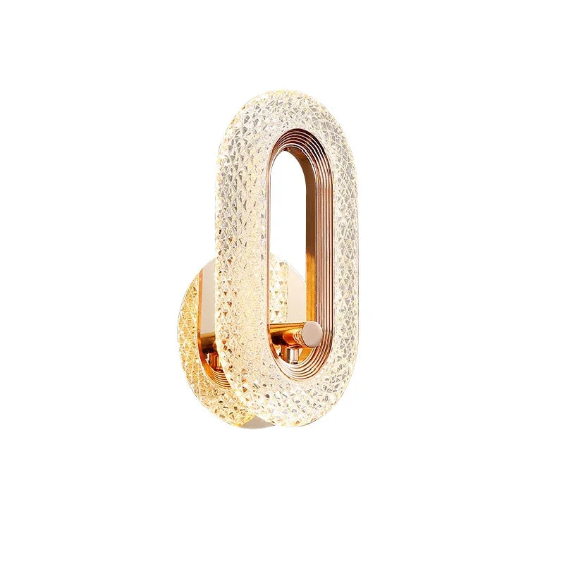 Nordic Gold LED Wall Lamp – 3 Colour Modes
