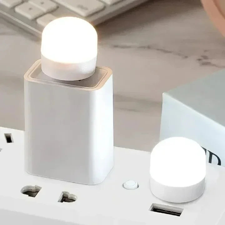 Mini USB LED Reading Light – Warm & Cool White Portable Lamp