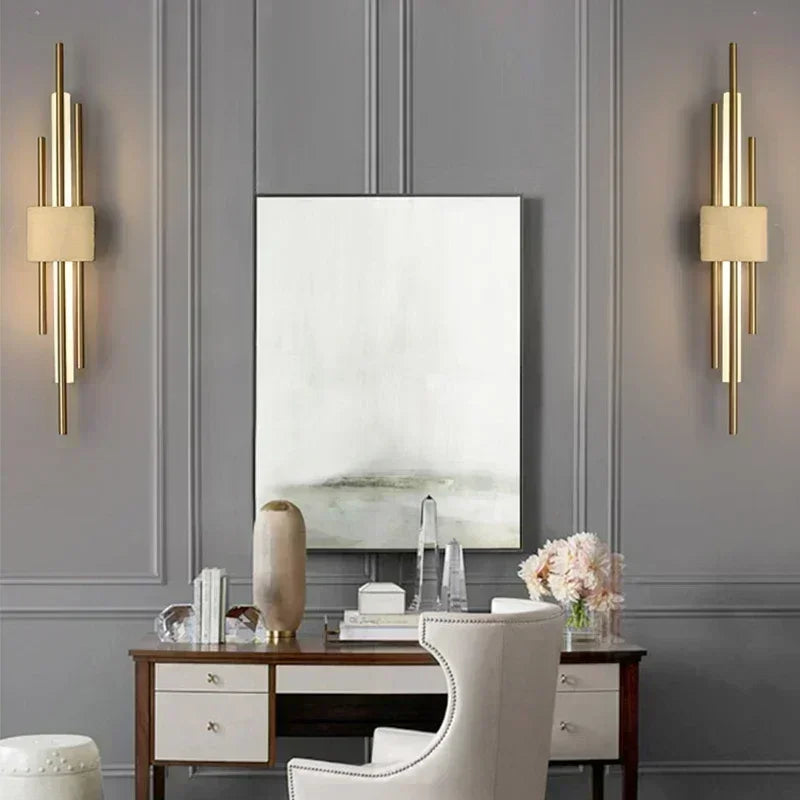 Nordic LED Wall Lamp – Black, Gold or White 6W
