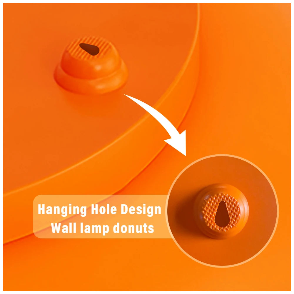 Doughnut Ring LED Table Lamp – Rechargeable Touch Ambient Light