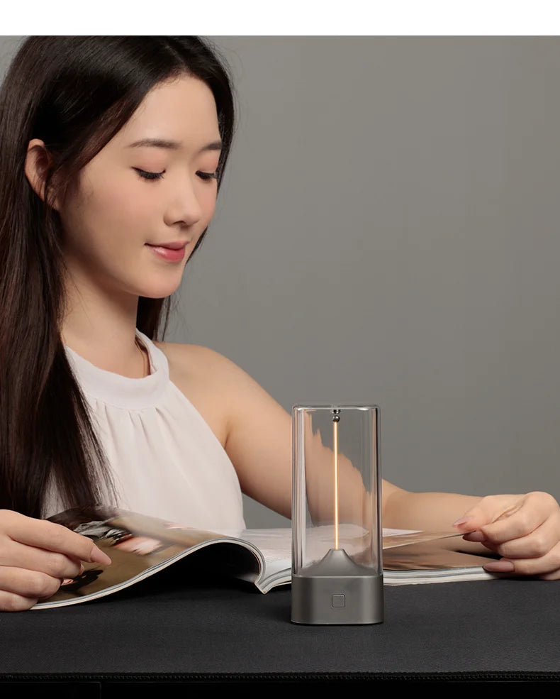 Cordless Magnetic Filament LED Lamp – Rechargeable Atmosphere