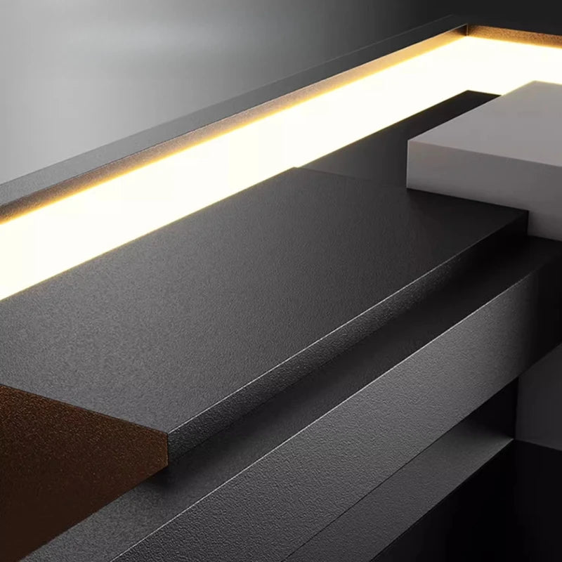 Modern LED Wall Lamp – Black, Gold or White