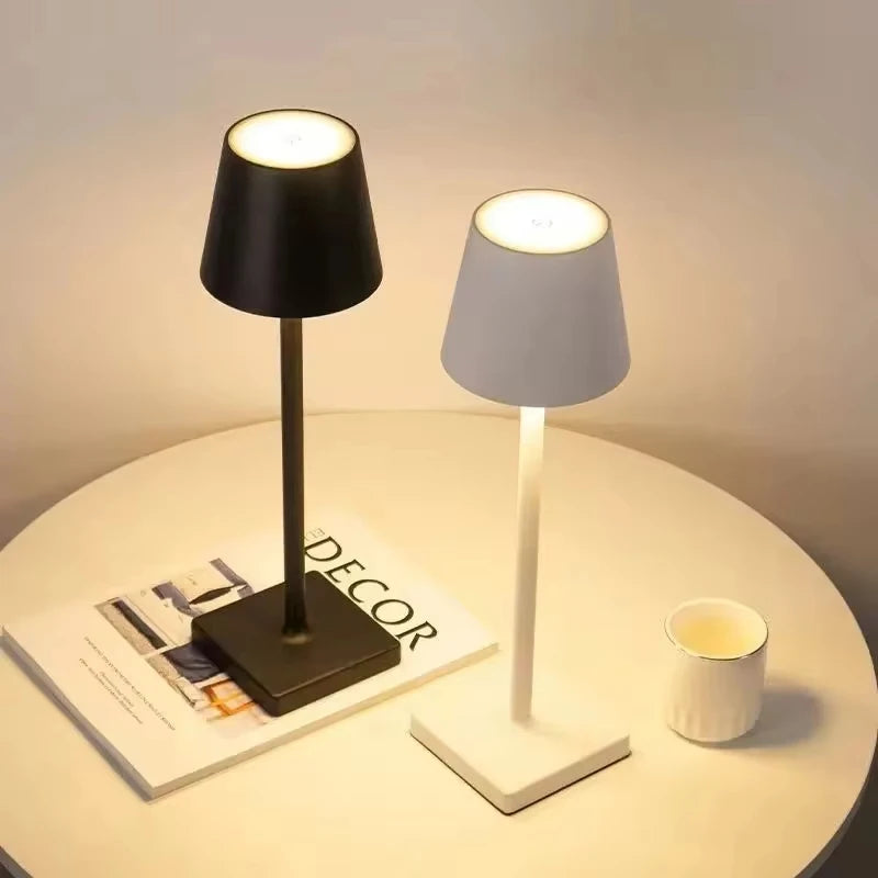 LED Clip Desk Lamp – USB Rechargeable 3-Colour Eye Protection