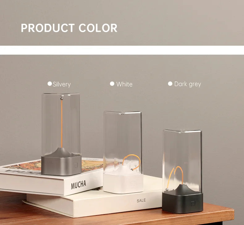 Cordless Magnetic Filament LED Lamp – Rechargeable Atmosphere