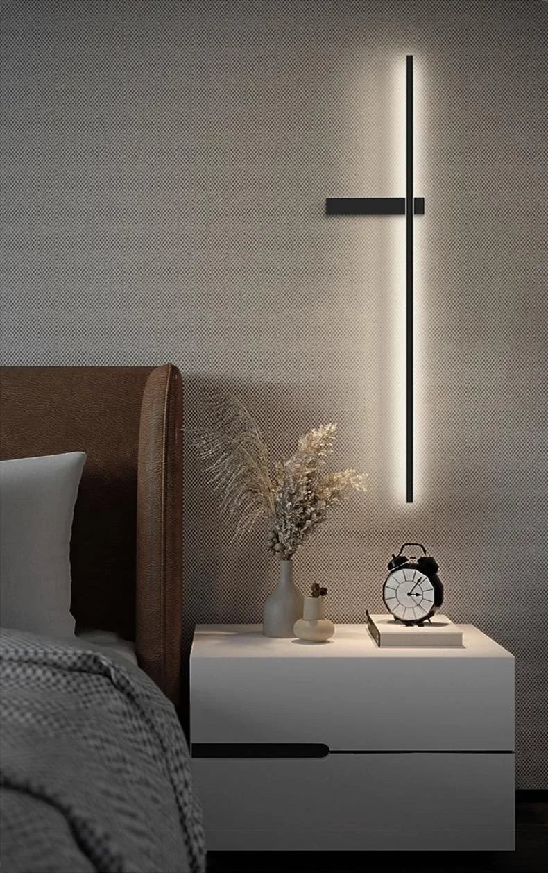 Dimmable LED Strip Wall Lamp – TV Background
