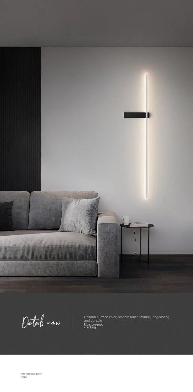Dimmable LED Strip Wall Lamp – TV Background