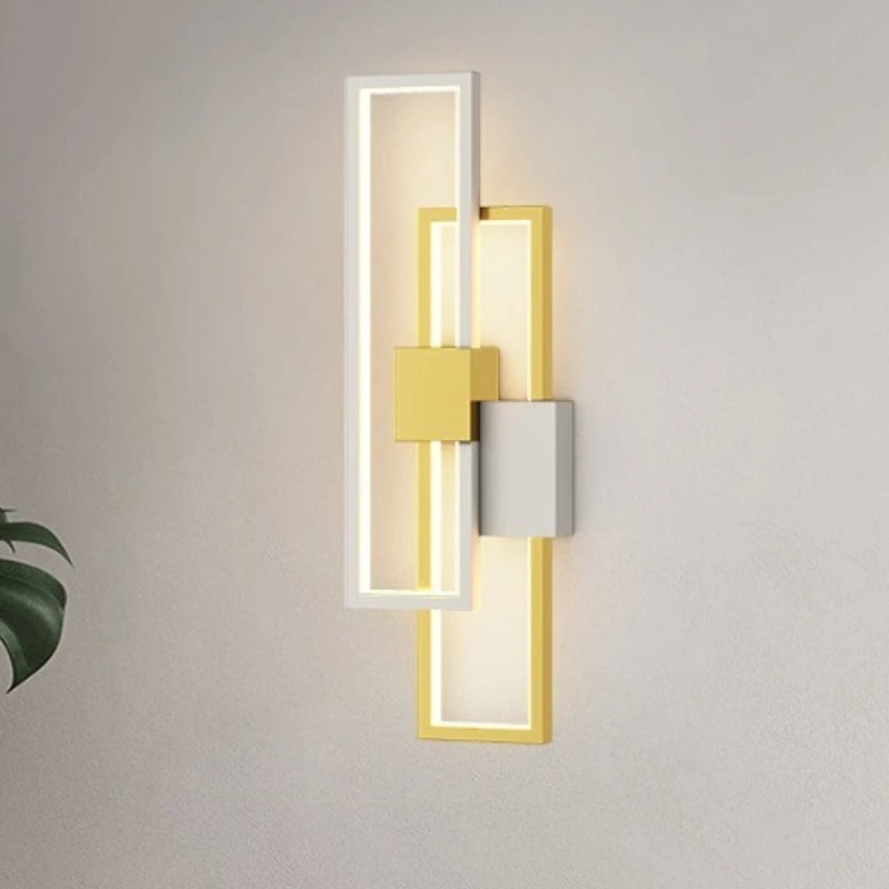 Modern LED Wall Lamp – Black, Gold or White