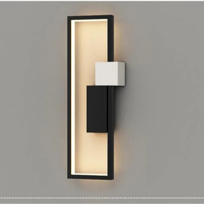 Modern LED Wall Lamp – Black, Gold or White