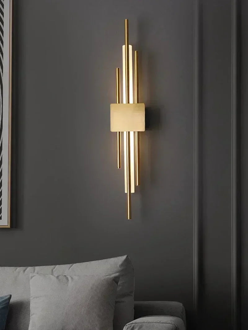 Nordic LED Wall Lamp – Black, Gold or White 6W